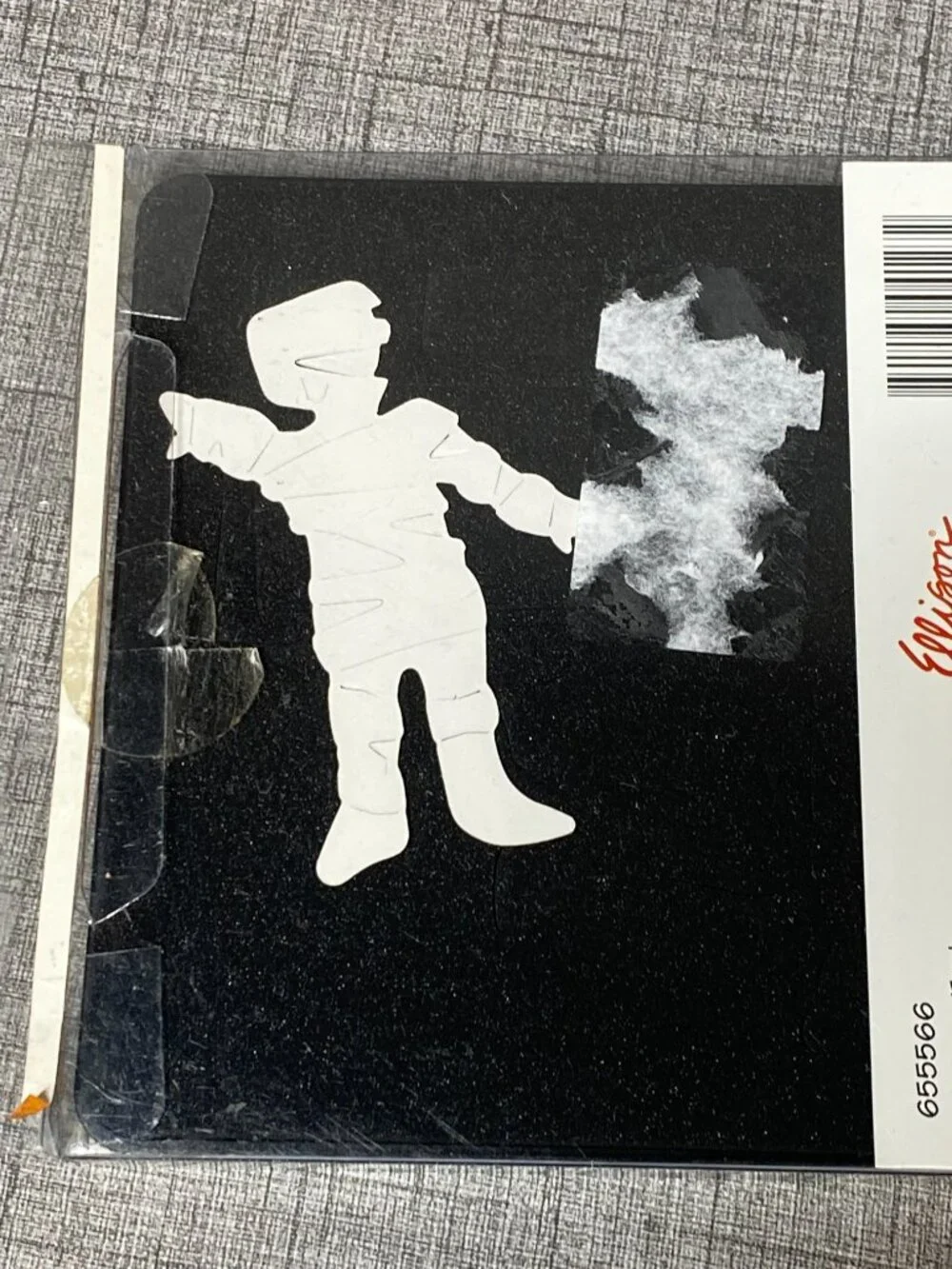 NEW Sizzix Bigz Mummy with Tomb Die 655566 - NIB unopened RETIRED Halloween